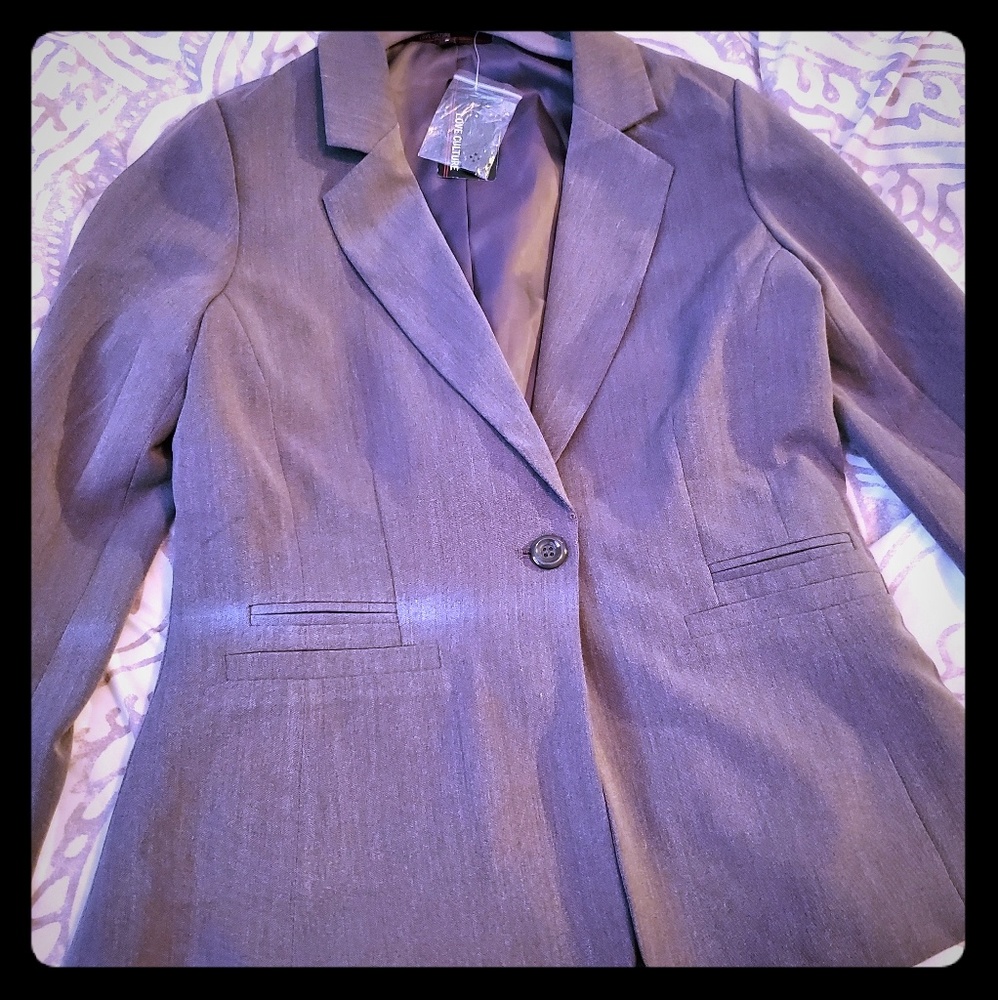 Love Culture! Blazer in Grey